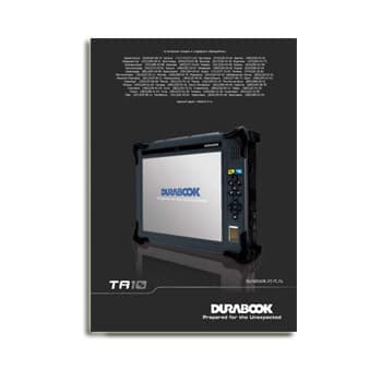 Protected tablet TA10. Brochure изготовителя Durabook